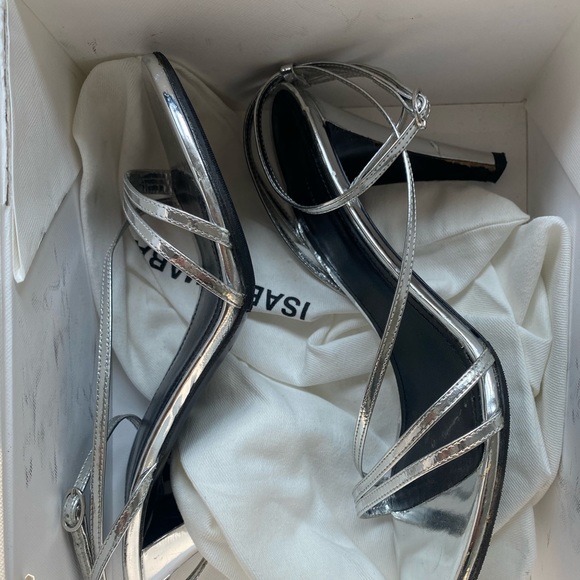 Isabel Marant Laminated Sandals - Picture 1 of 5